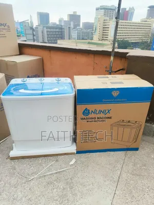 Nunix 7.5kgs Twin Tub Washing Machine