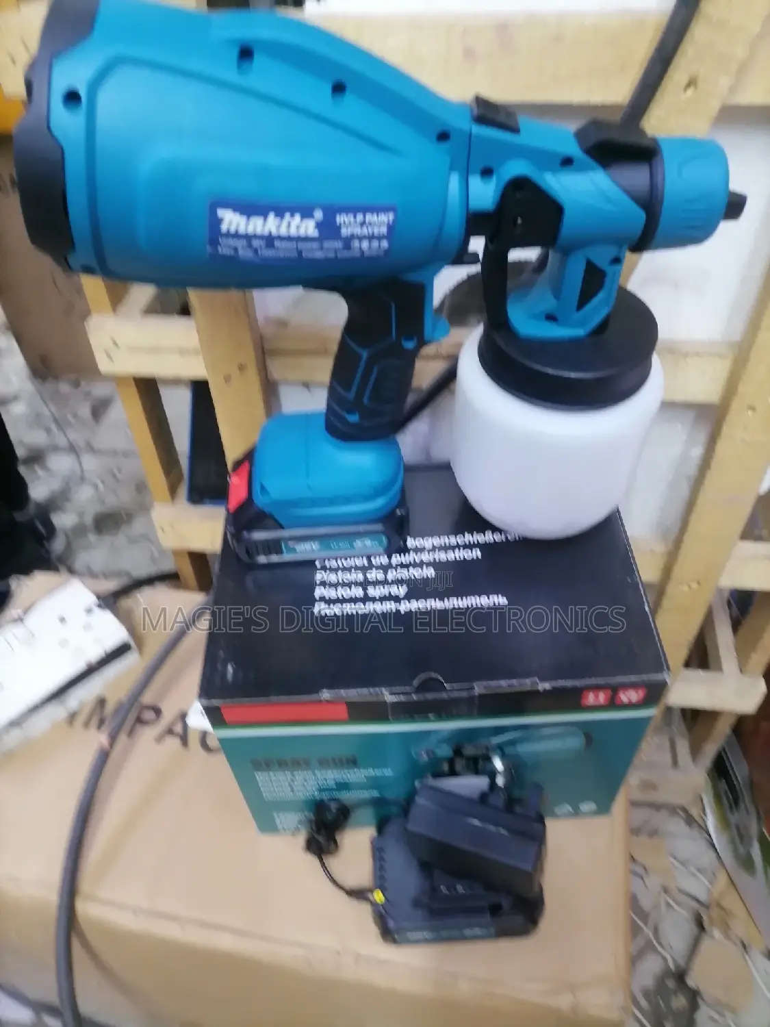 Top Guarantee 200w Makita Cordless Spray Gun