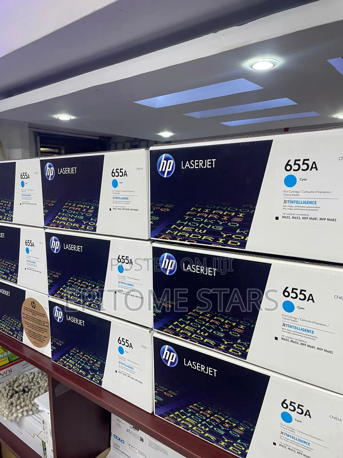Hp Color Laserjet Enterprise M652dn Toner Hp655a (Cf450a)