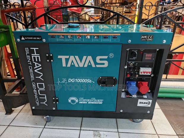 Tavas 15kva Three Phase Diesel Silent Generator With Ats - main view