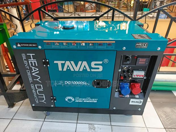 Tavas 15kva Three Phase Diesel Silent Generator With Ats - thumbnail 2