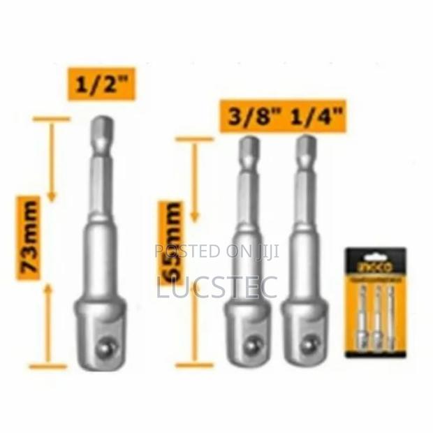 Ingco Socket Adaptor Set, Model Amn365a01.