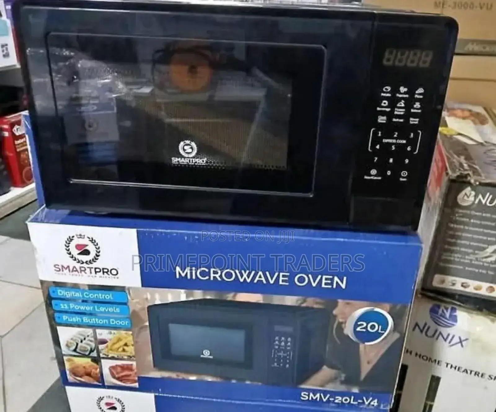 Smartpro Digital Microwave Oven – 20 Litres | SMV-20l-V4