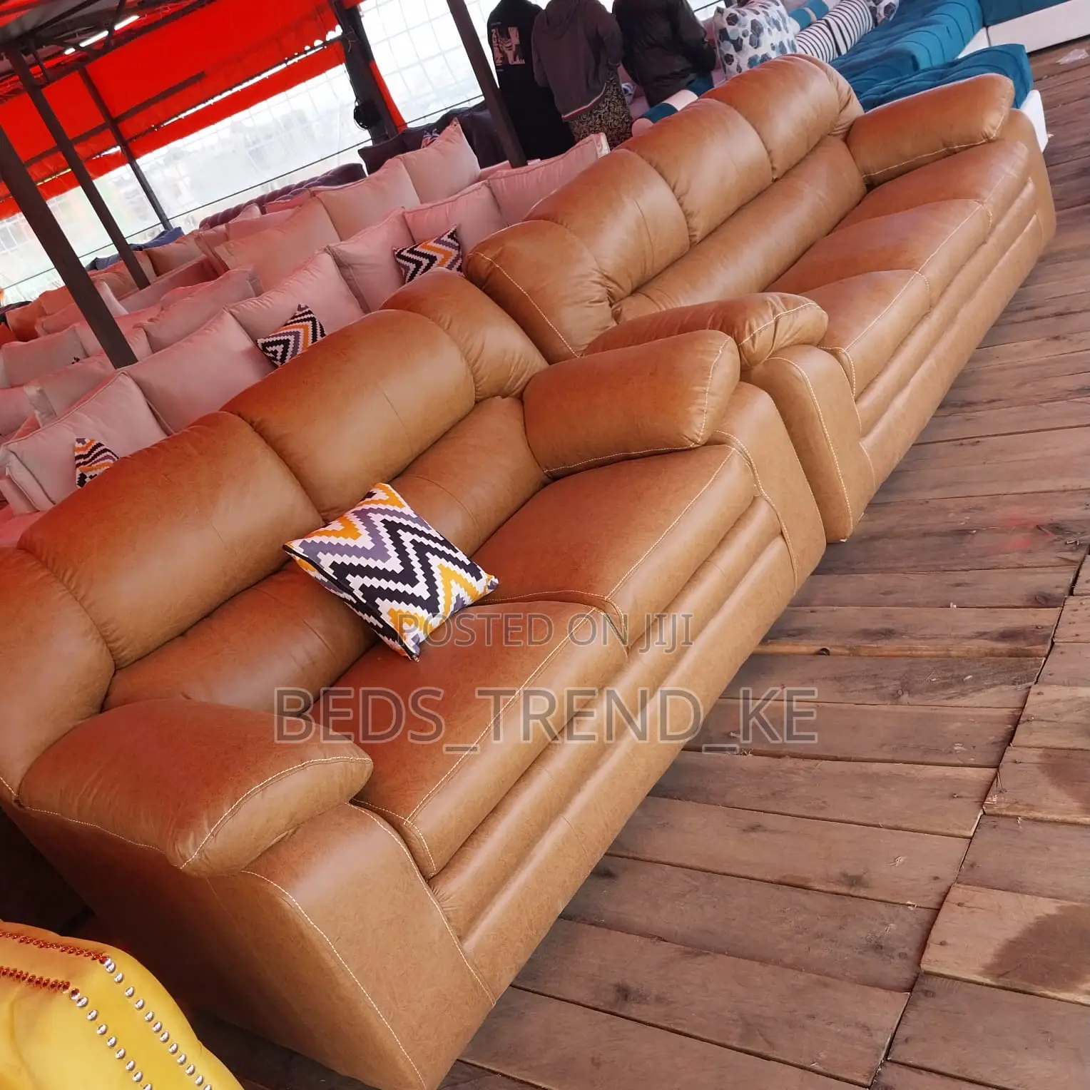 Executive 5 Seater 3,2 Semi Recliner Sofa Set