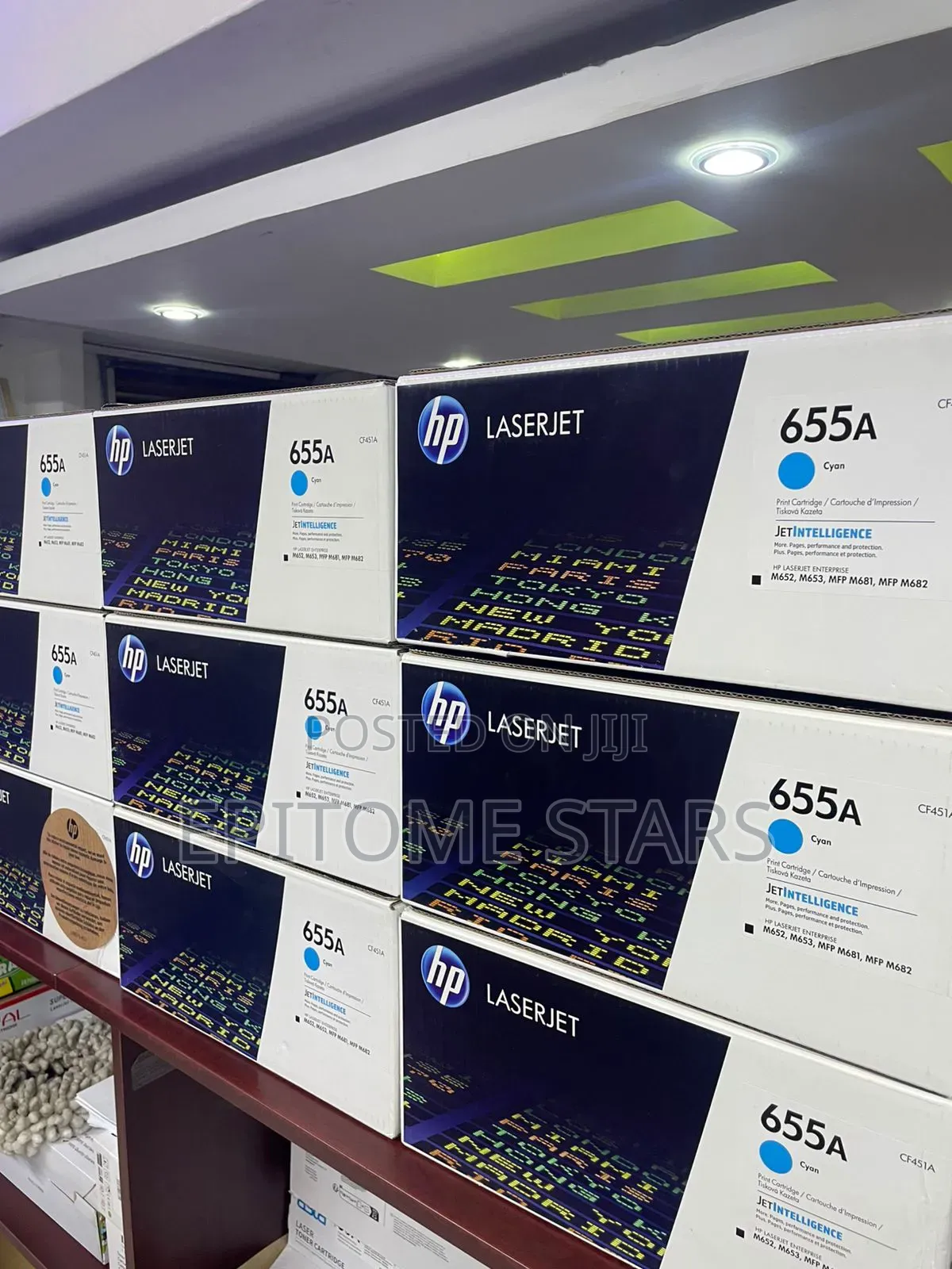 Hp Color Laserjet Enterprise M652n Toner Hp655a(Cf452a)