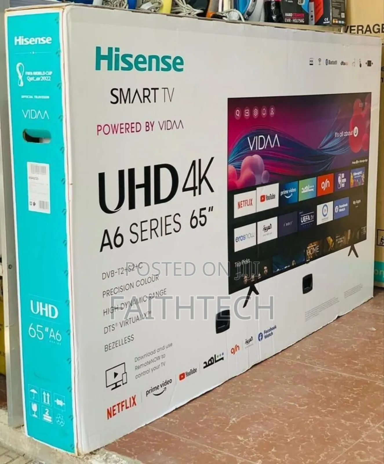 Hisense 65 Smart 4k Uhd 65a6kken