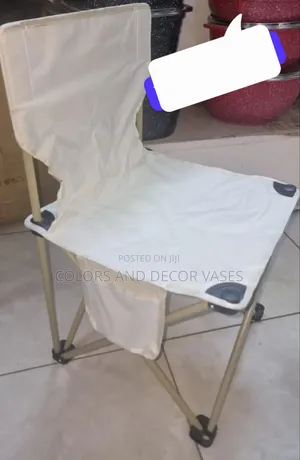 Foldable Metallic Frame Water Proof Canvas Camping Chair