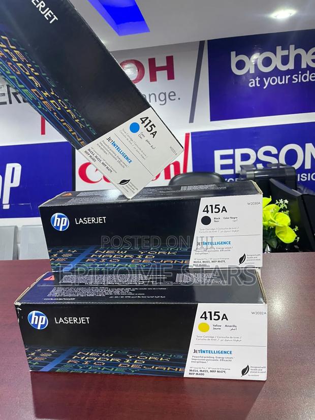 Hp Color Laserjet Pro M454dn Toner Hp415a Yield Above 2,400