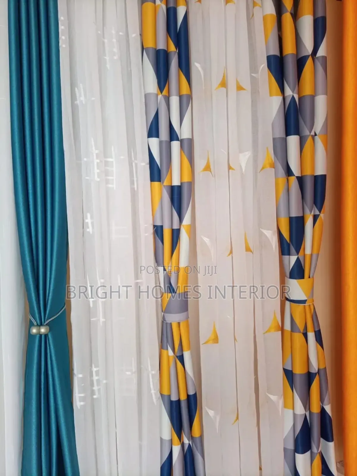 Multiple Colors Blended Curtain Quality Curtain