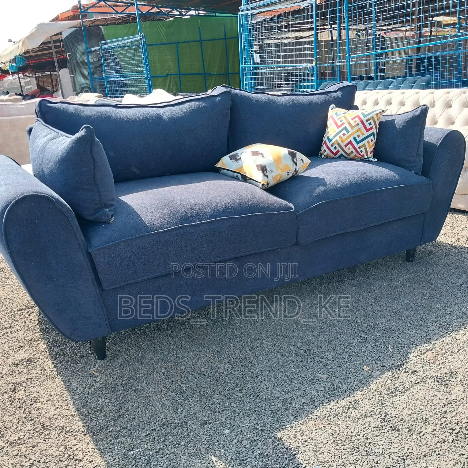 Classy 3 Seater Butterfly Sofa Set