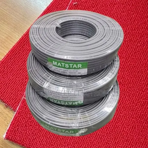 Low Budget Matstar 1.5mm Twin With Earth Electrical Cable