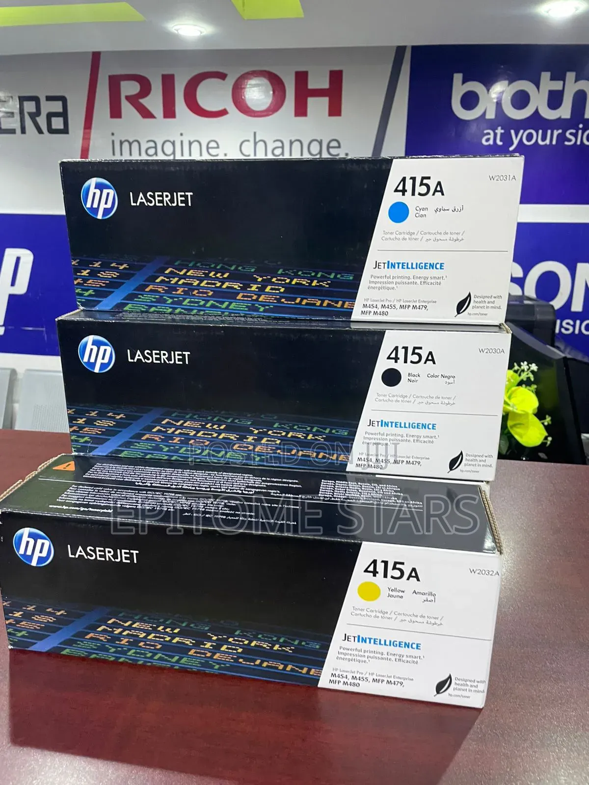 Hp Color Laserjet Pro Mfp M479dw Toner Hp415a Yield 2,400