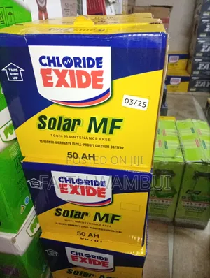 Solar Mf 50 Ah Chloride Exide/Calcium Battery