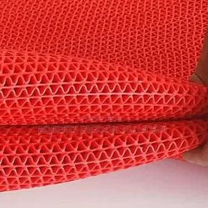 Red S-Mat Flexible PVC Runner – Stylish