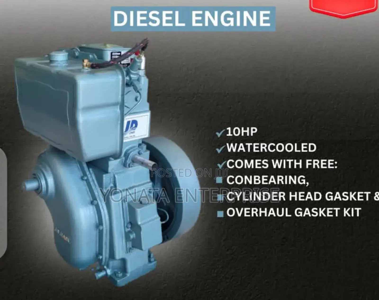 10hp Watercooled Diesel Engine