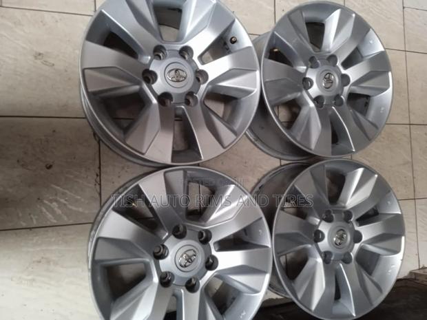 Ex Japan 17 Inch Toyota Hilux, Surf,Fortuner, Prado Rims Set
