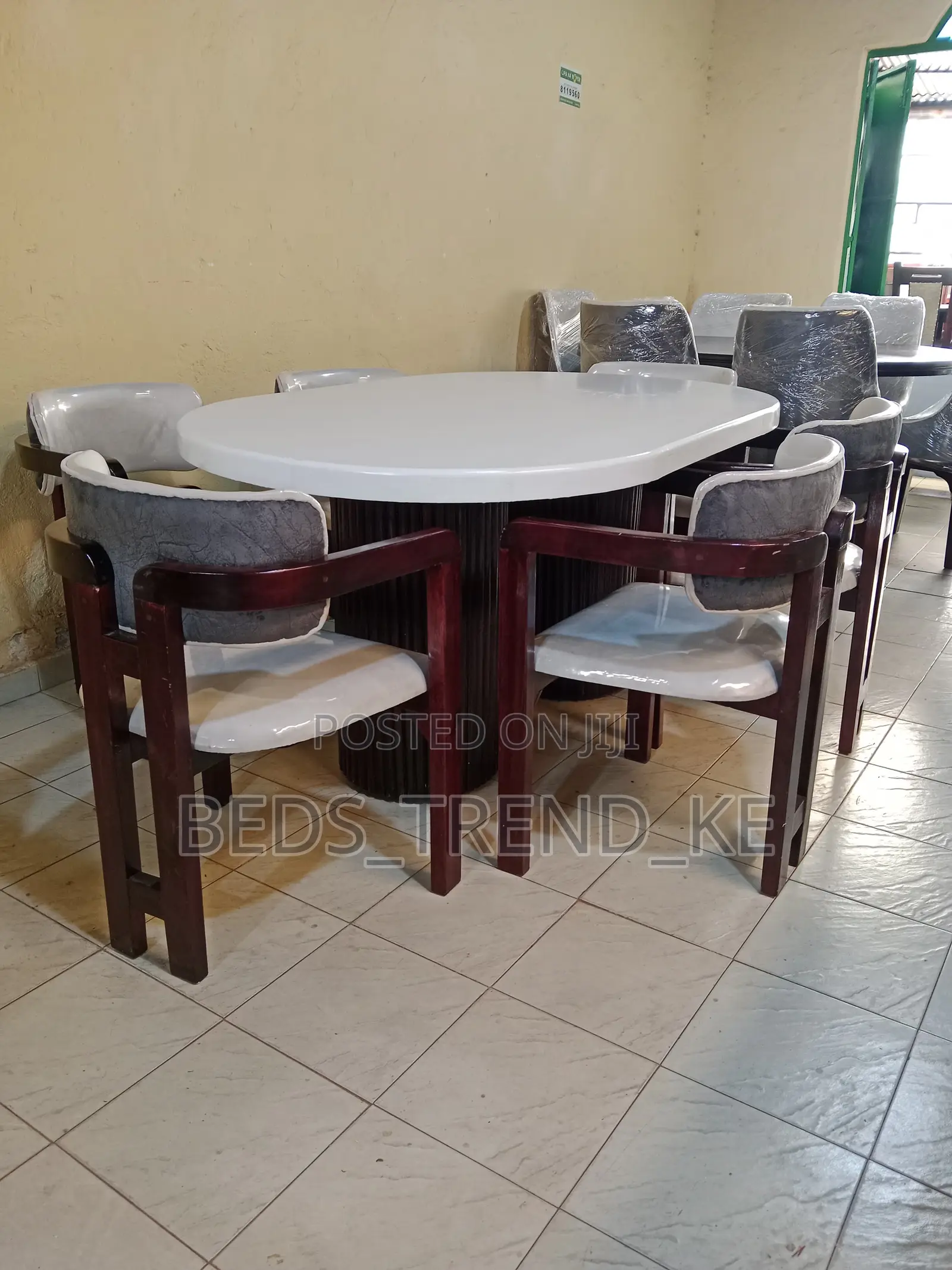 6 Seater Executive Dining Set