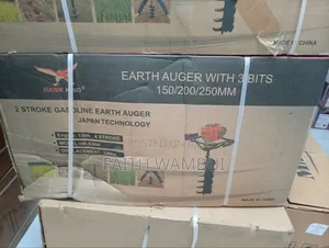 Earth Auger With 3 Bits/2 Stroke Gasoline Earth Auger