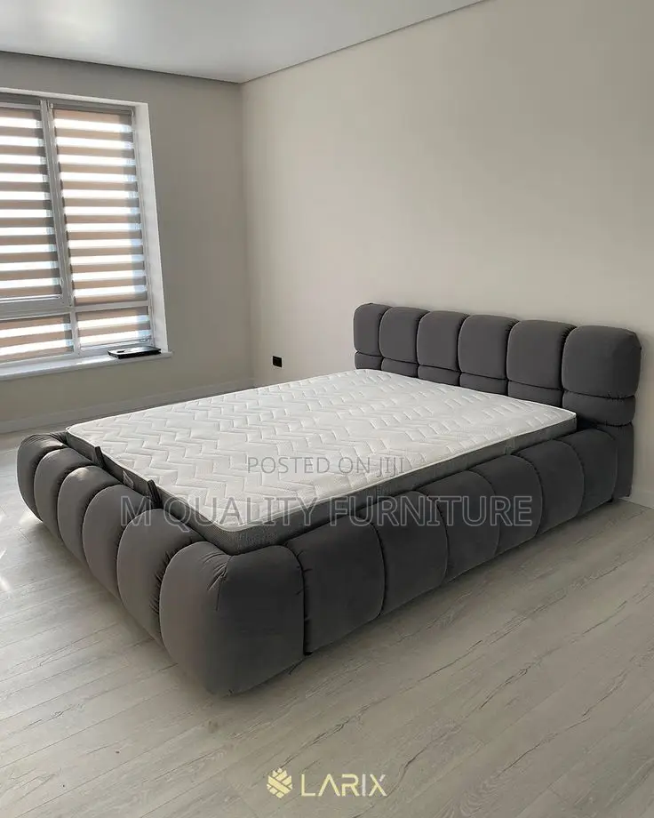 Gray 5 by 6 Quality Bubble Bed