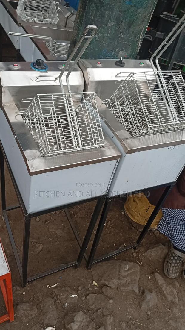 Stainless Super Single Fryer,Heavy Gauge