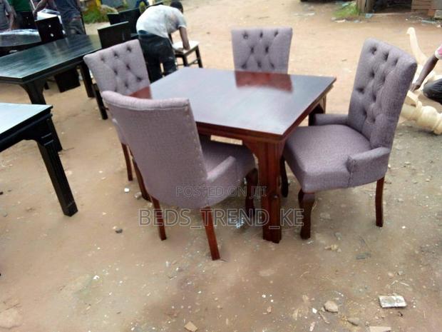 Modernized 4 Seater Dining Set