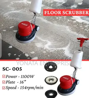 3 Brushes Floor Scrubber Aico Japan Brand