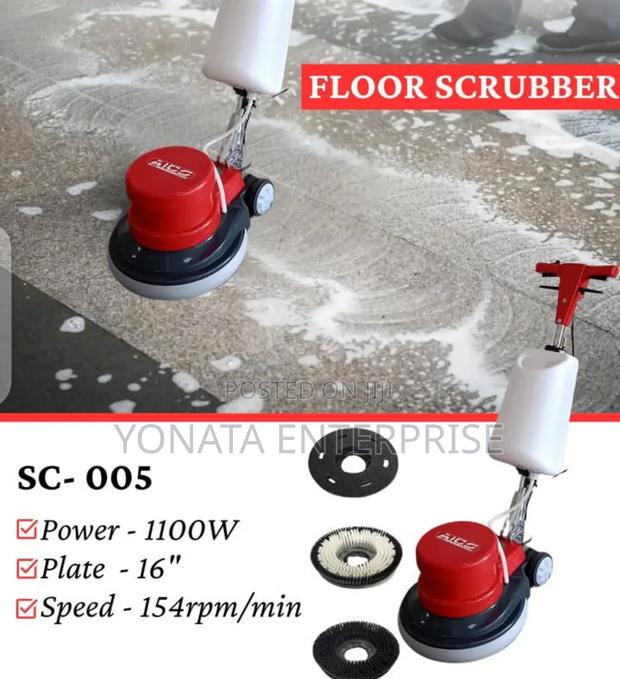 3 Brushes Floor Scrubber Aico Japan Brand