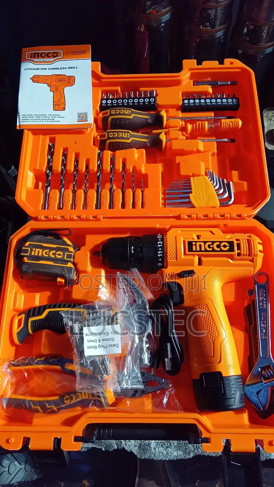 Ingco Hkthp10891 89-piece Tool Set