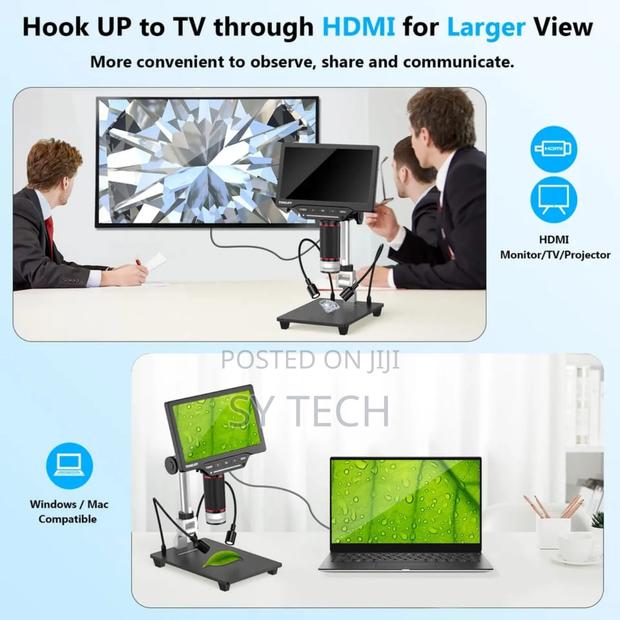 Microscope 10 Inches ×2000 Hdmi Output - thumbnail 3