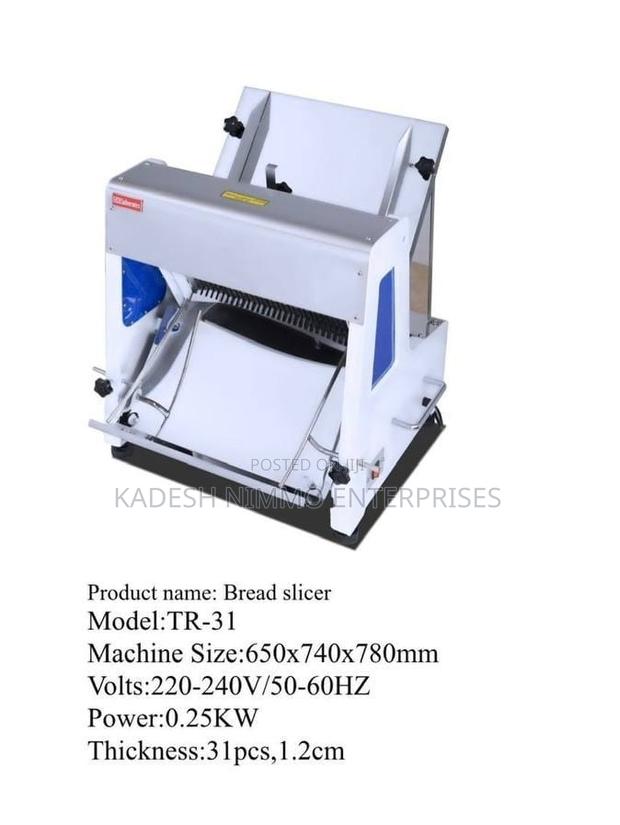 Sharp Blade Bread Slicer– 240v Rated - main view