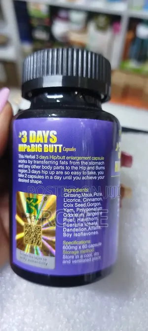 3 Days Hips Big Butt Capsules
