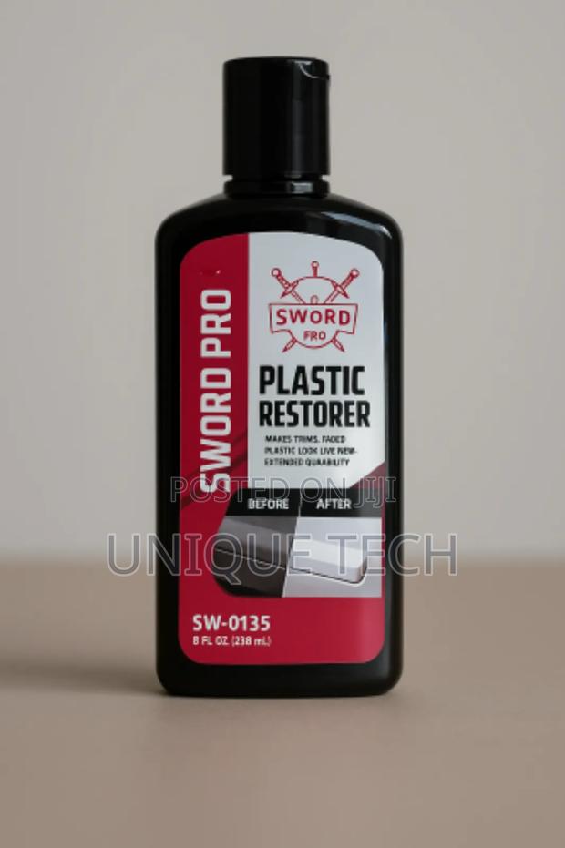 Sword Pro Plastic Reviver /Restorer – Glossy, Uv Safe Finish