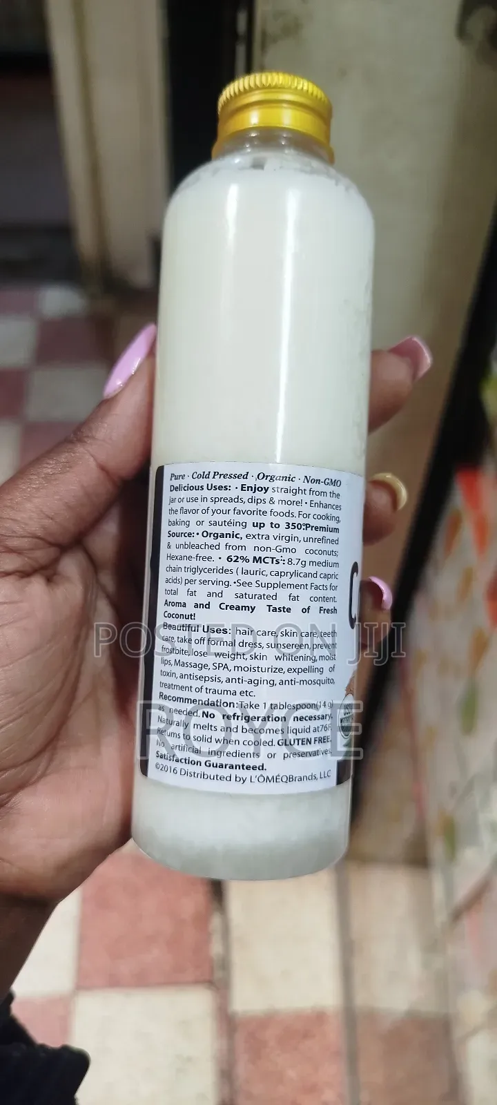 Extra Virgin Cold Pressed Coconut Oil-200ml