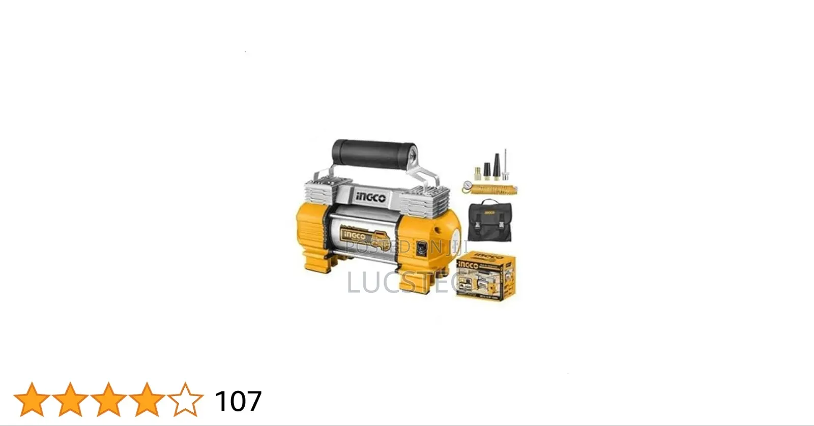 Ingco Auto Air Compressor