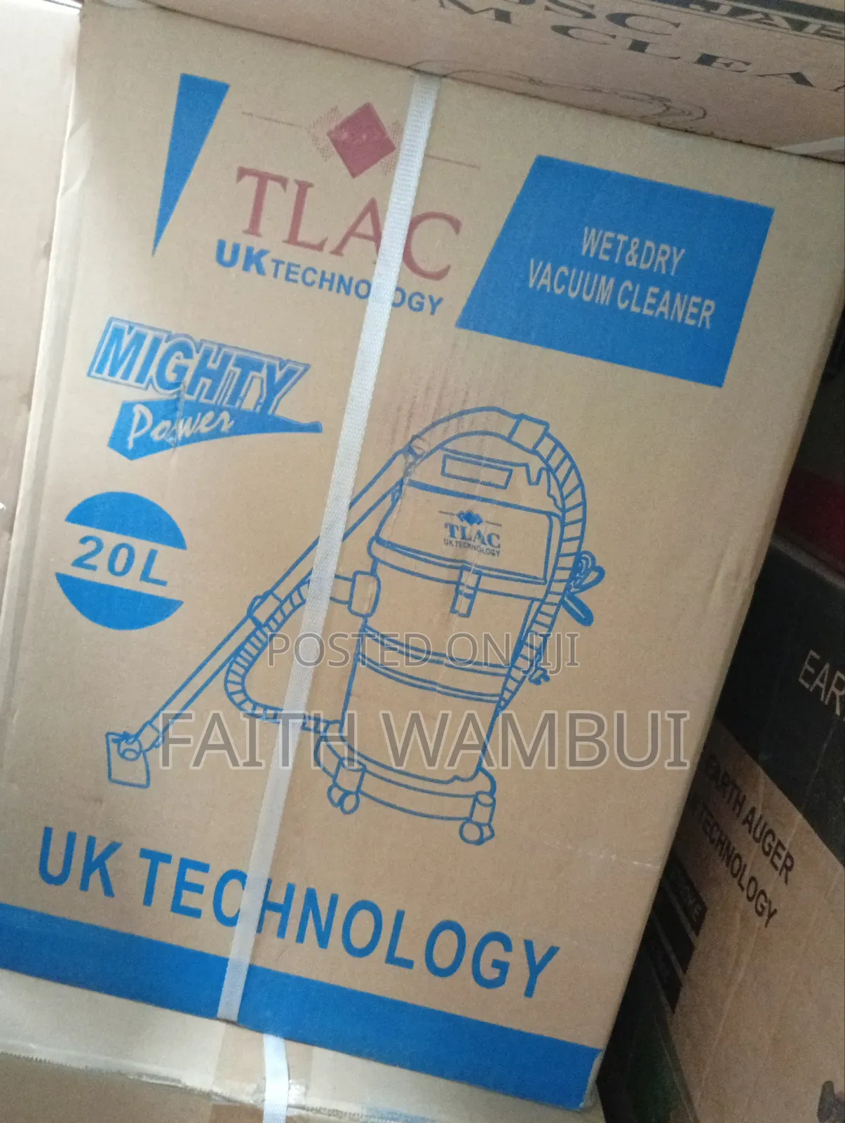 Tlac Wet and Dry Vacuum Cleaner/20 Litres Vacuum Cleaner