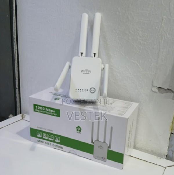 3-in-1 5ghz/2.4ghz Wifi Router Repeater Extender 1200mbps