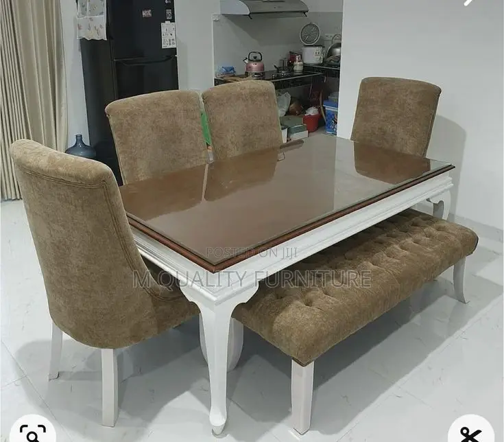 Beige5 Seater Dining Set