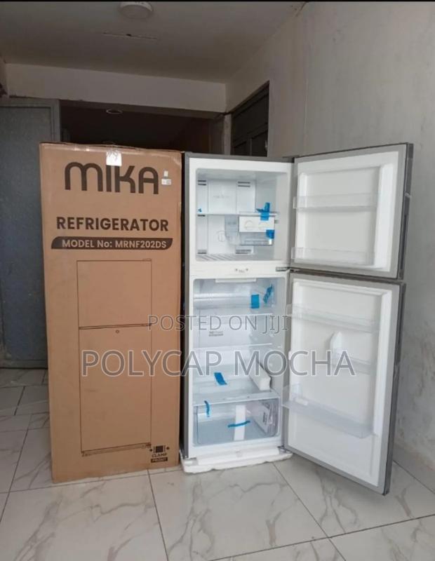 Mika 202l No Frost Double Door Top Mount Freezer Mrnf202ds
