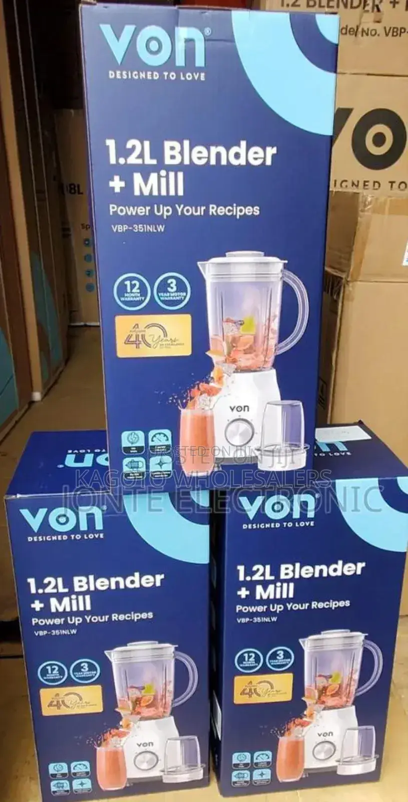 2 in 1 Von Blender