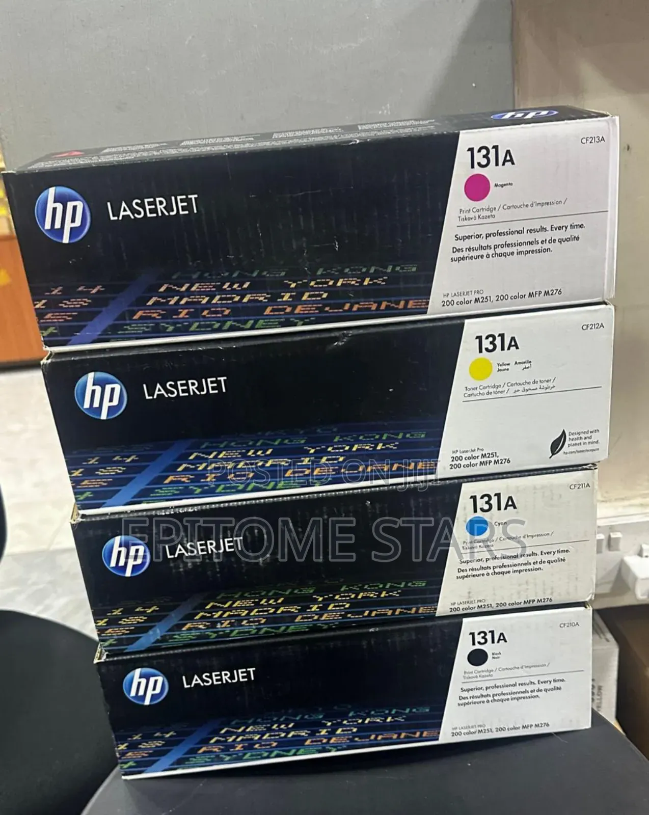 Hp Laserjet Pro Mfp M276n Toner Hp131a Yield Above 1,500
