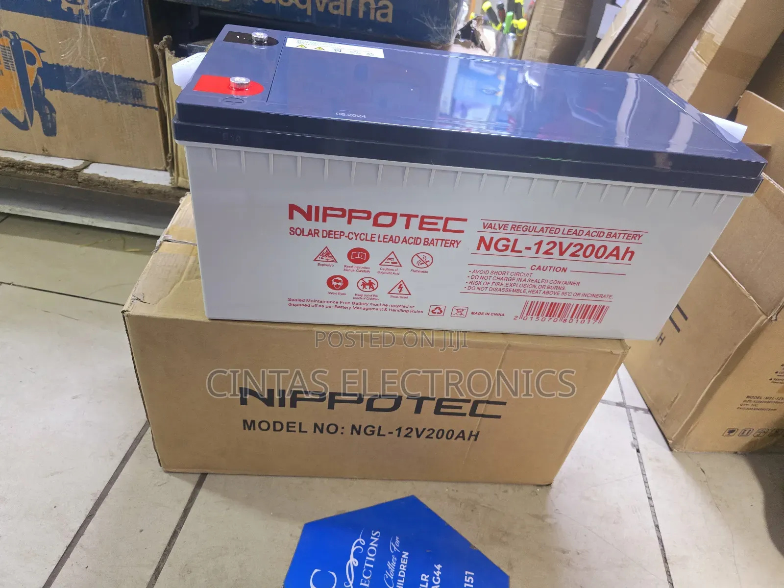 Nippotec Solar Battery 200ah