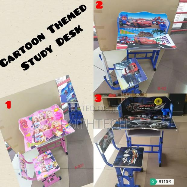 Executive Adjustable Kids Study Table Desk - main view