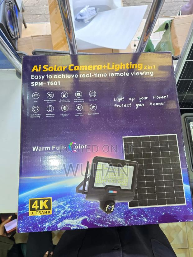Automatic Solar Floodlight With 4g Camera, Photo Sensor - thumbnail 2
