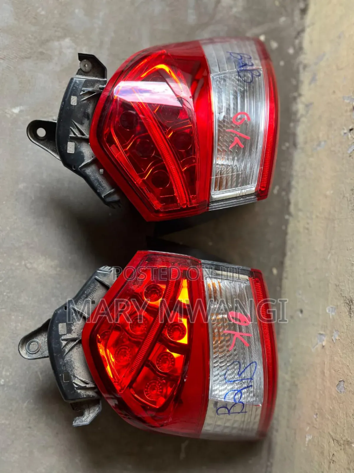 Toyota Vitz 2017-2020 Taillight/Rearlight/Backlight