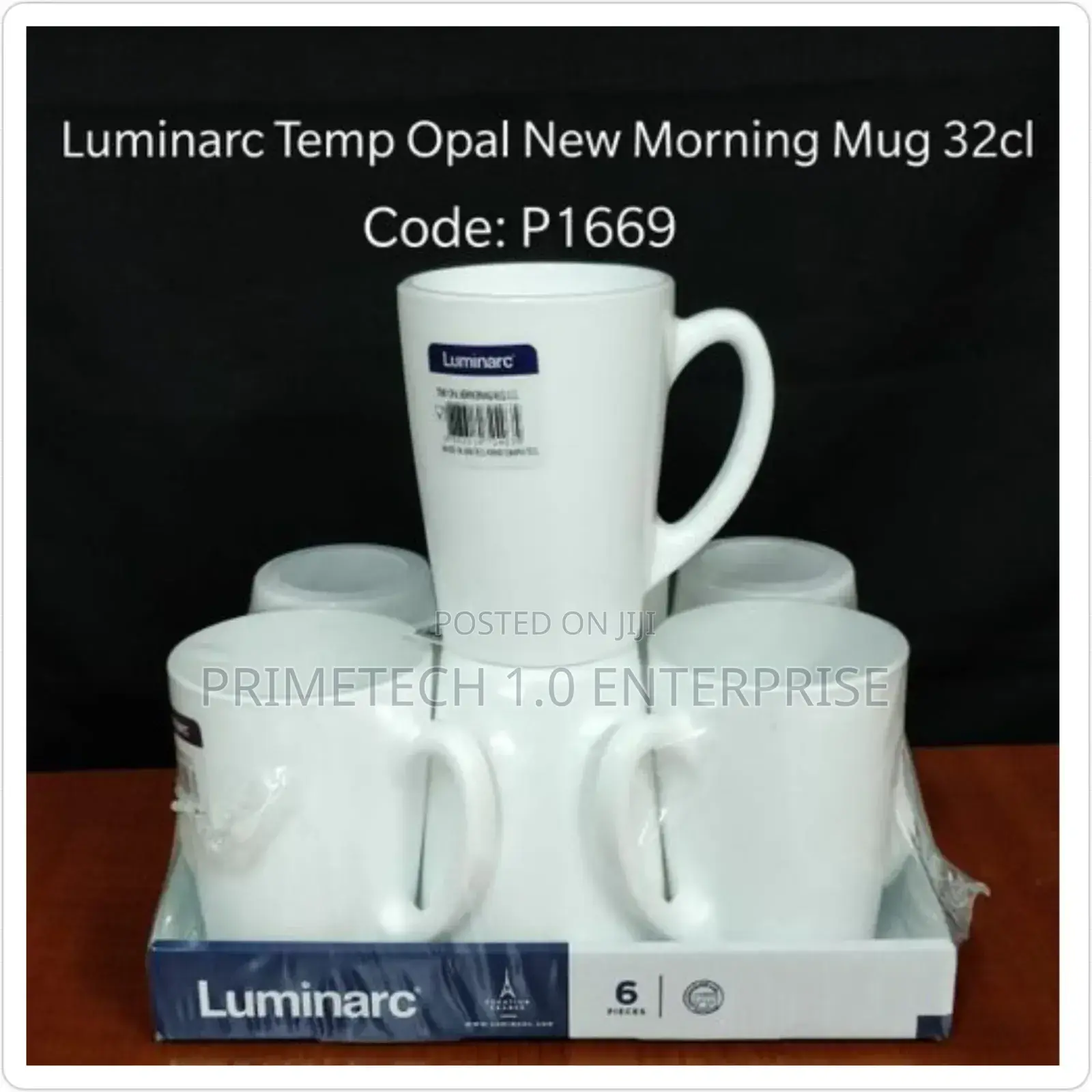 6pcs Luminarc Cups Set