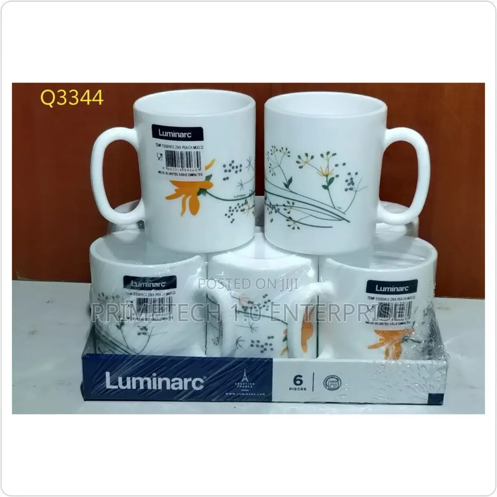 6pcs Luminarc Cups Set