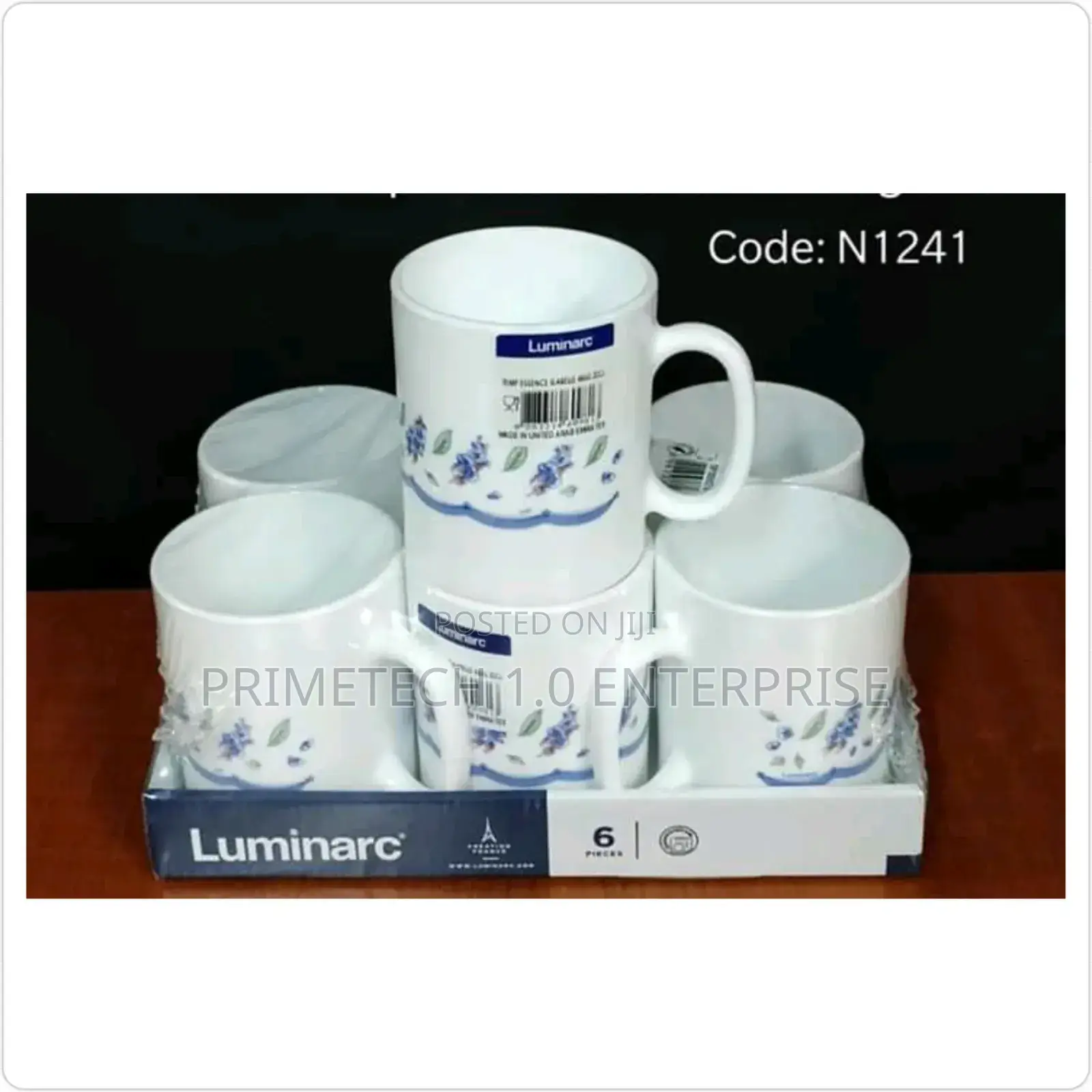 6pcs Luminarc Cups