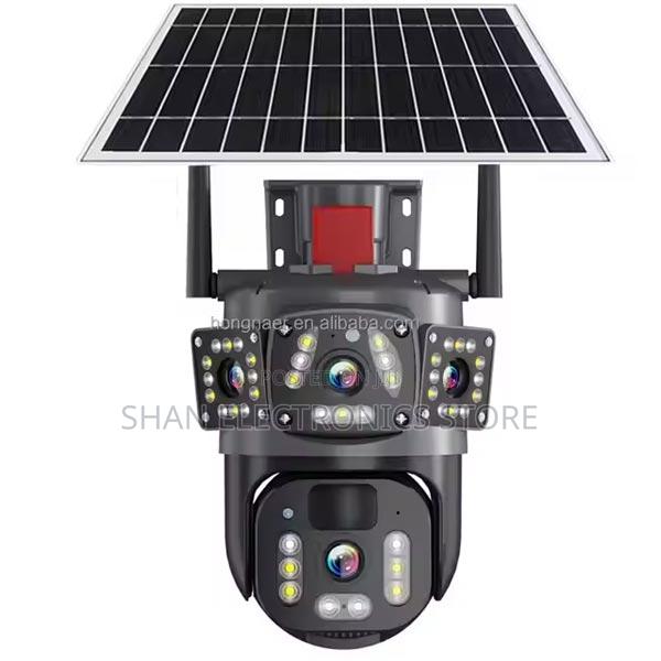 Three Eyes Outdoor Solar Closed PTZ Camera 4g Sim Card Net