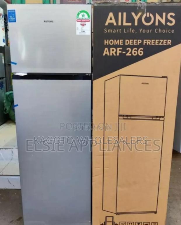 Ailyons 266litres Double Door Fridge