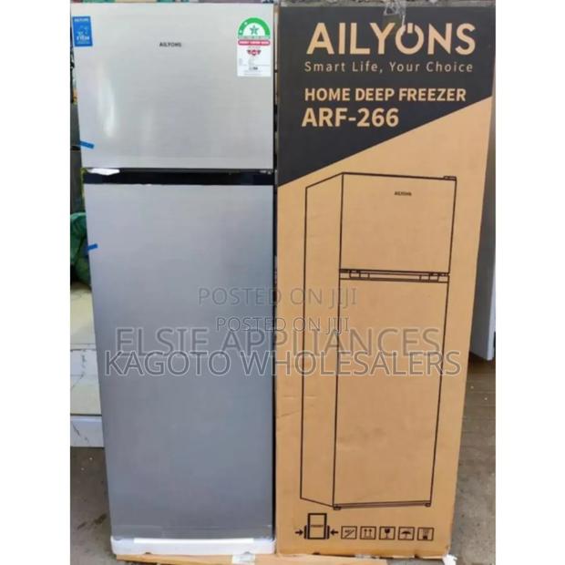 Ailyons 266litres Double Door Fridge
